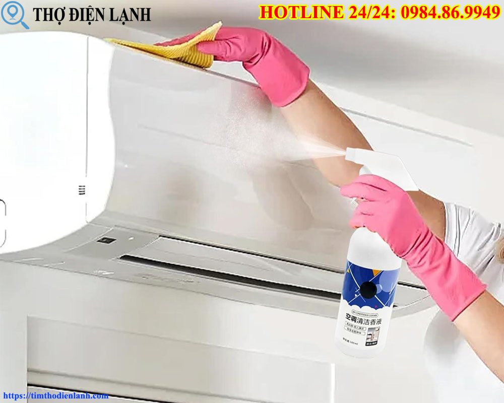 Top 5 bình xịt vệ sinh điều hòa tại nhà bán chạy nhất