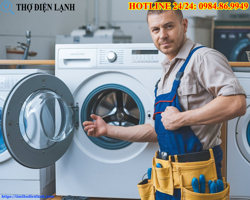 máy giặt không cấp đủ nước