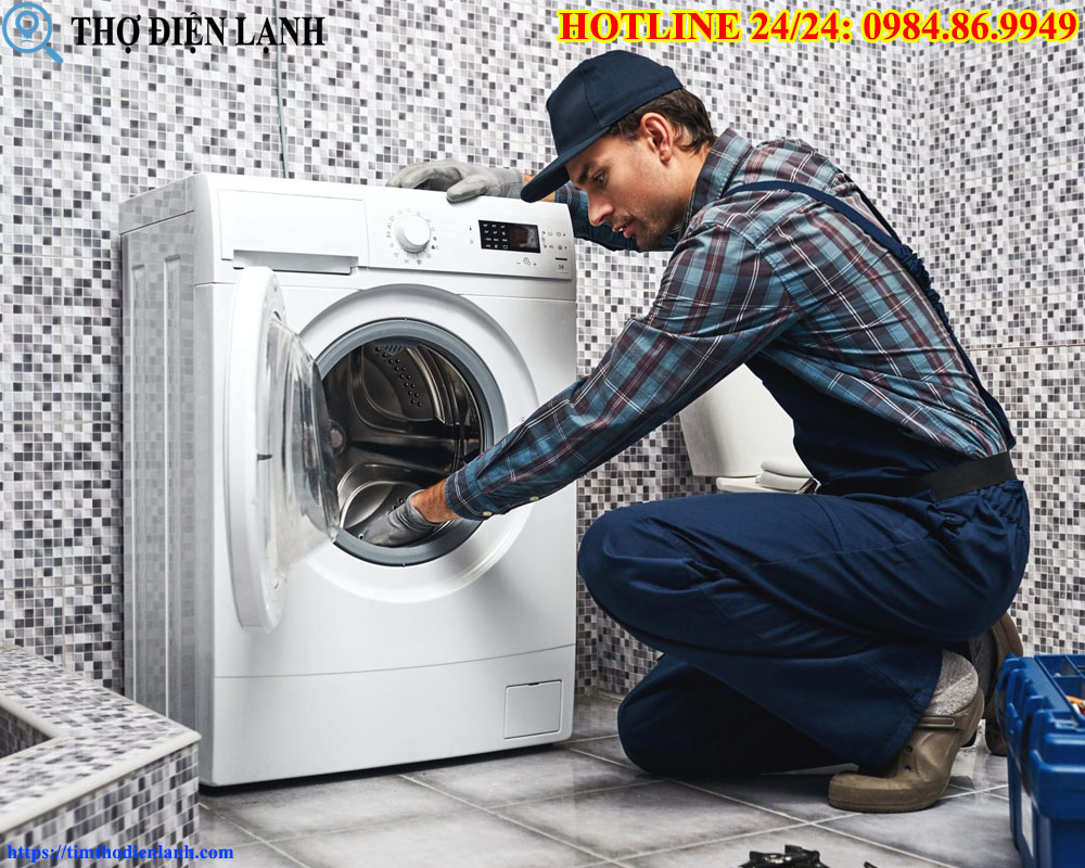 máy giặt không xả nước