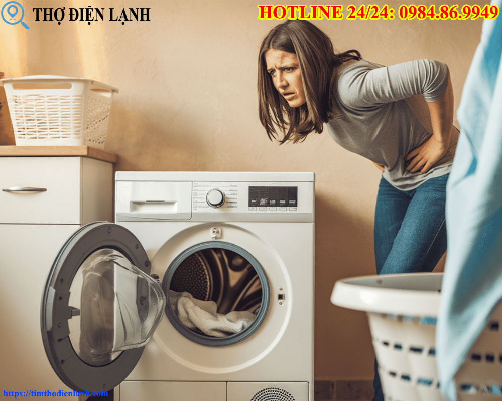 Máy giặt Electrolux không đóng được cửa