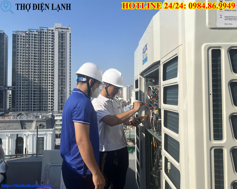 Báo Giá Bảo Trì Điều Hòa Trung Tâm