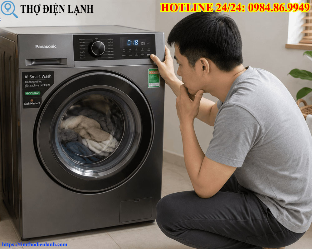 Máy Giặt Kêu To Rung Lắc Khi Vắt