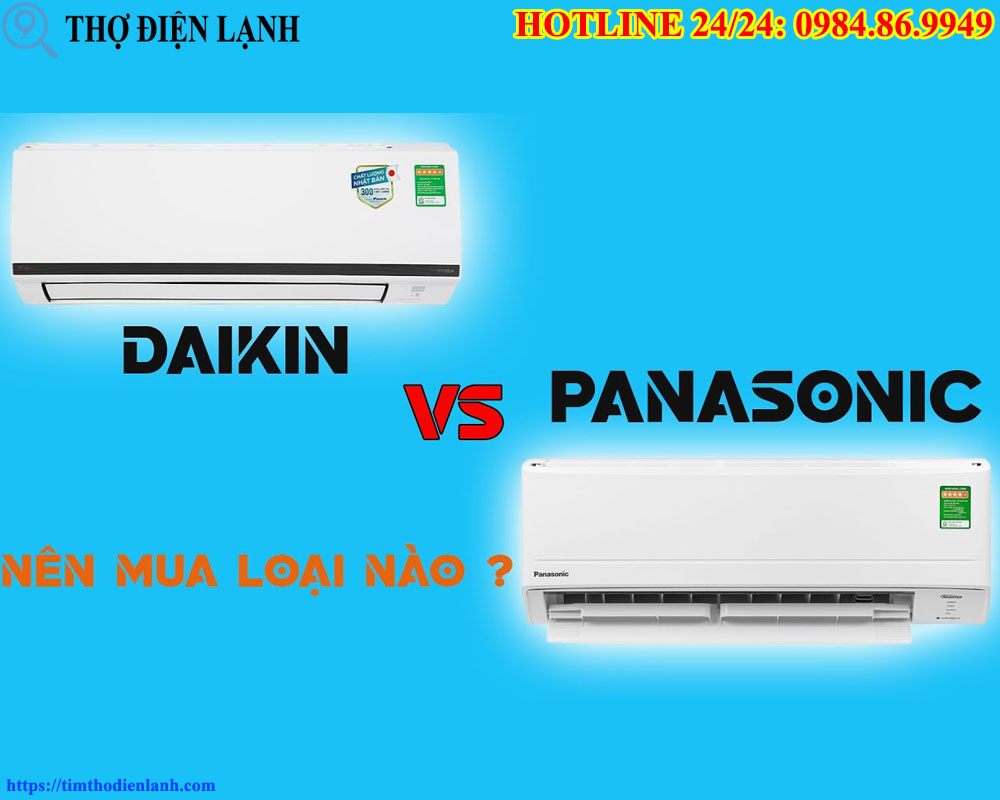 So Sánh Điều Hòa Daikin và Panasonic