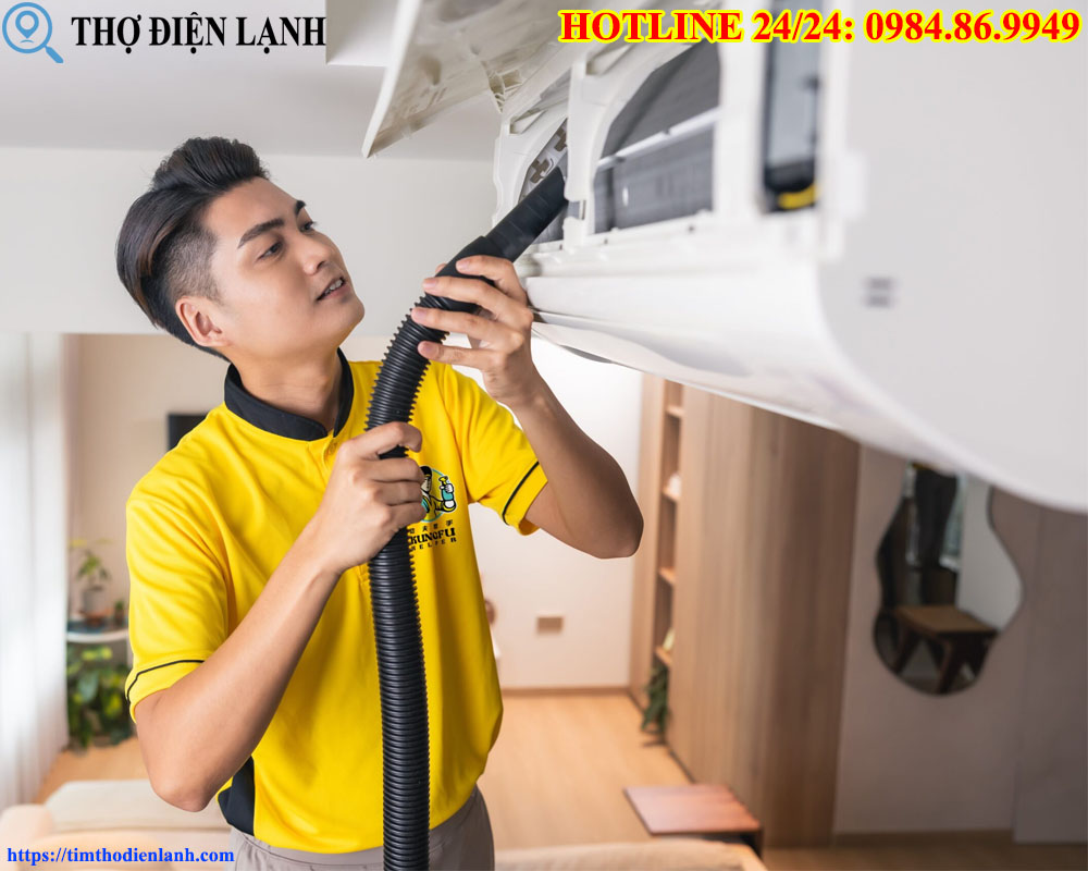 Vệ Sinh Diệt Khuẩn Bằng Hơi Nước Nóng Điều Hòa