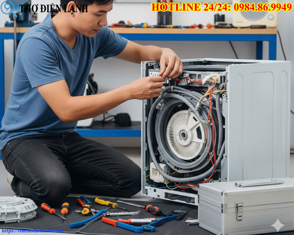 5 linh kiện máy giặt tuyệt đối phải thay đồ chính hãng