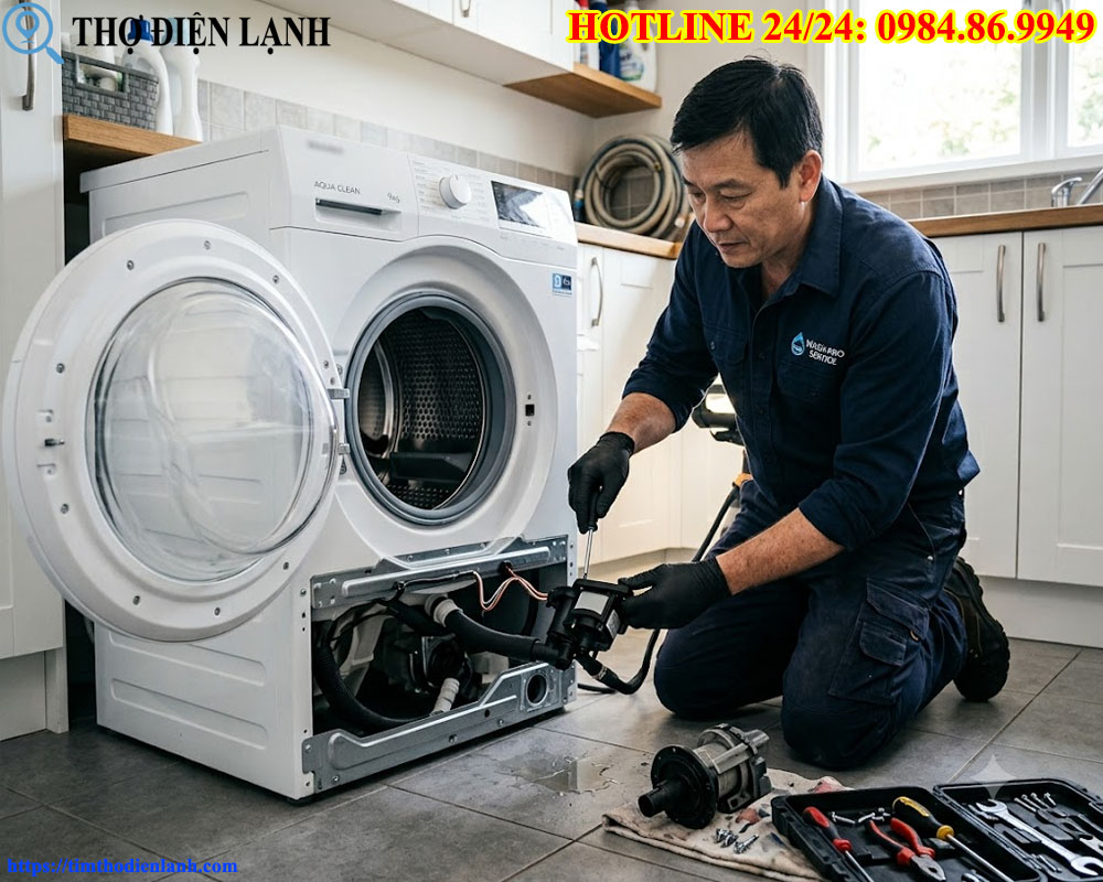 Bảng Giá Thay Bơm Xả Máy Giặt Mới Nhất