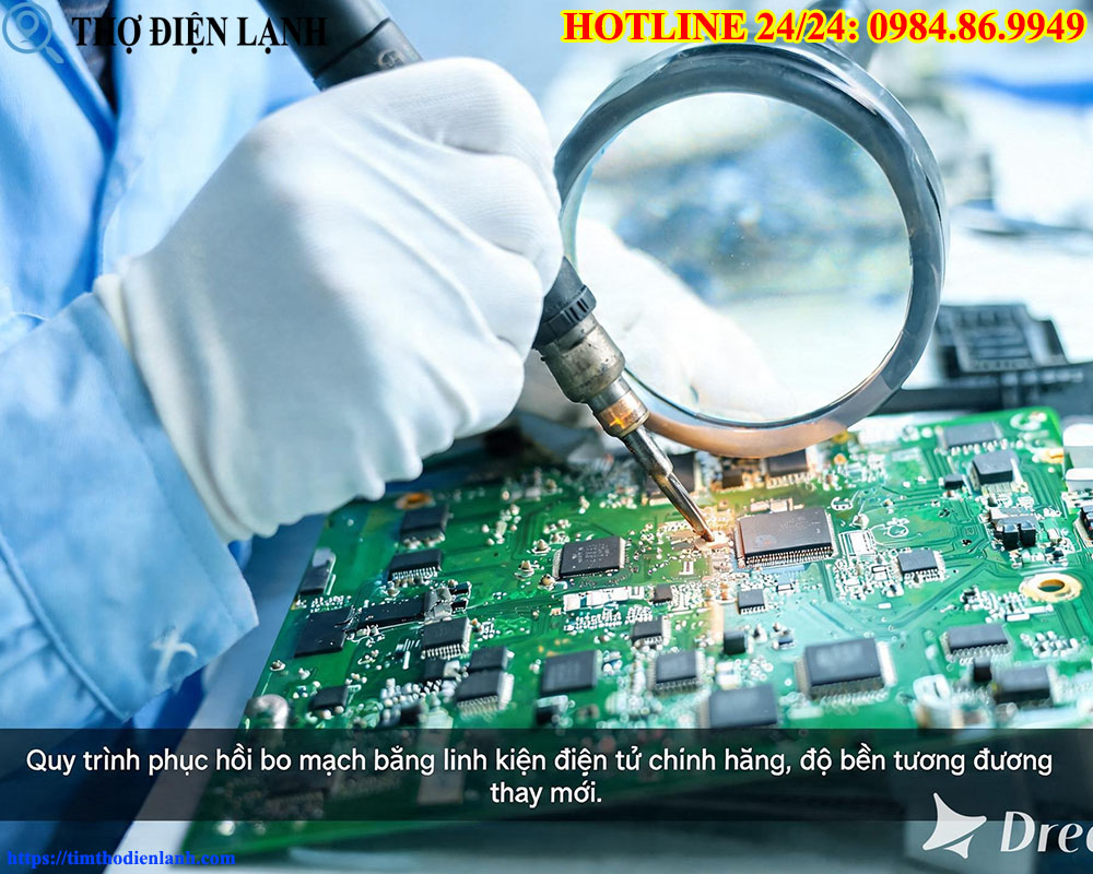 Lỗi Bo Mạch Điều Khiển Trung Tâm (Motherboard)