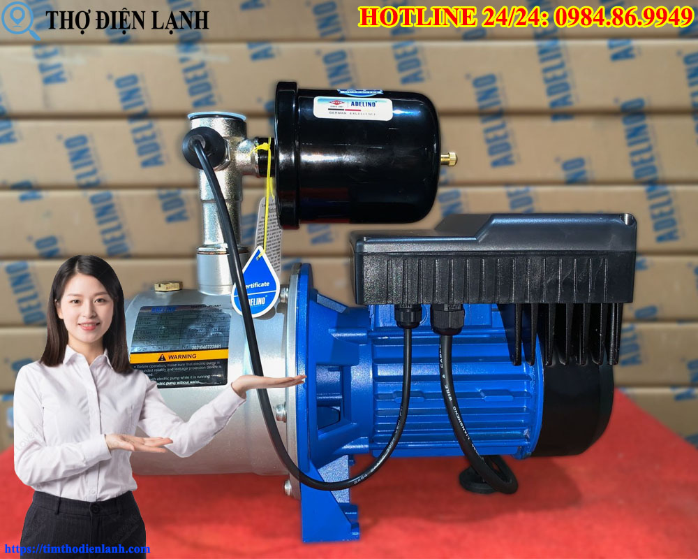 Máy Bơm Tăng Áp Chạy Không Ngắt
