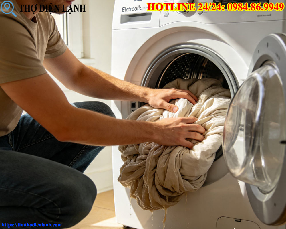 Máy giặt Electrolux vắt không khô