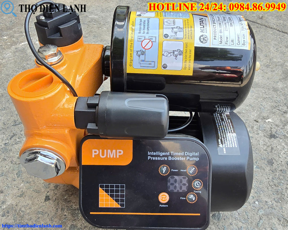 Nâng Cấp Máy Bơm Cơ Lên Điện Tử Chống Ồn