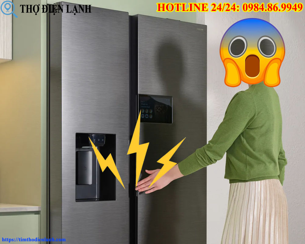 Tủ Lạnh Bị Giật Tê Tê