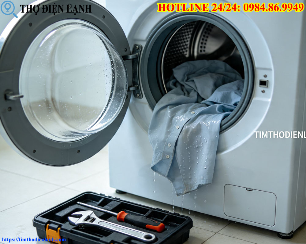 Tự Xử Lý Máy Giặt Không Vắt Tại Nhà