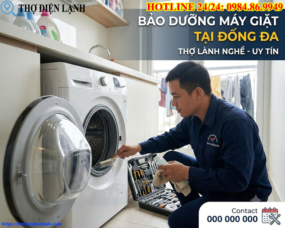 Bảng giá bảo dưỡng Máy Giặt tại Đống Đa
