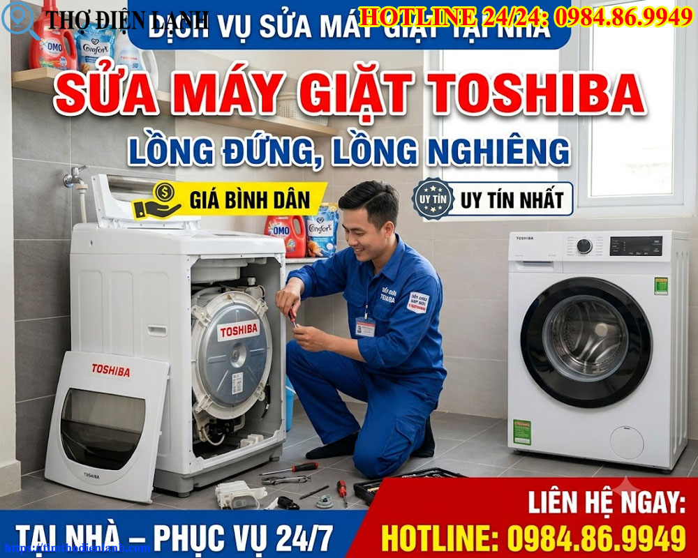 Địa Chỉ Sửa Máy Giặt Toshiba