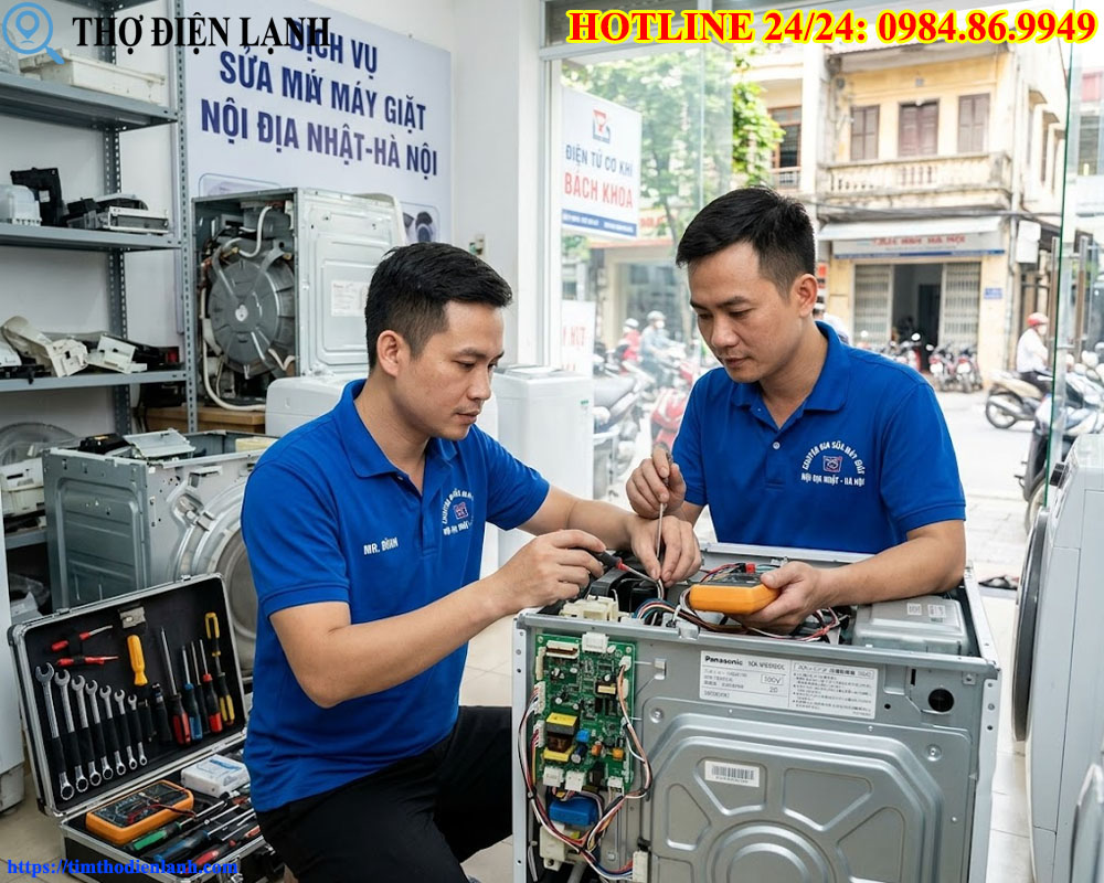 Sửa máy giặt nội địa Nhật tại Hà Nội