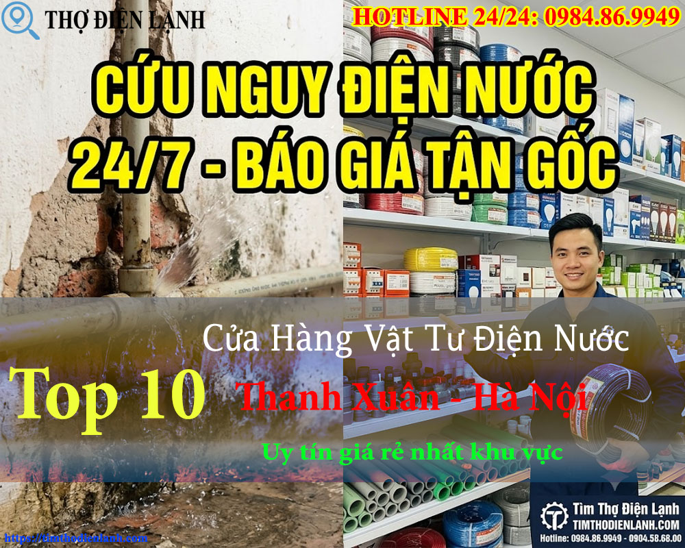 đại lý vật tư điện nước uy tín nhất quận Thanh Xuân