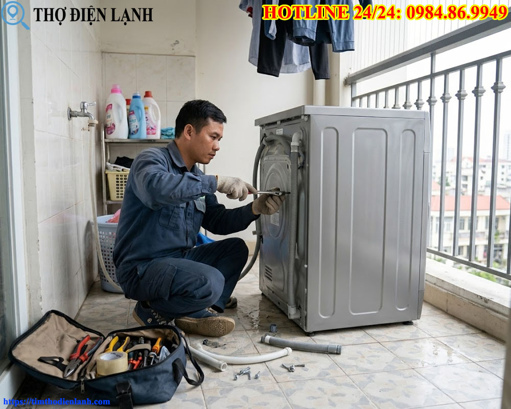 Bảng Giá Tháo Lắp Máy Giặt Niêm Yết Mới Nhất (Cảnh Báo 5 Khoản Phí Ẩn)
