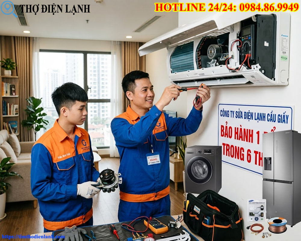 Công Ty Sửa Điện Lạnh Cầu Giấy