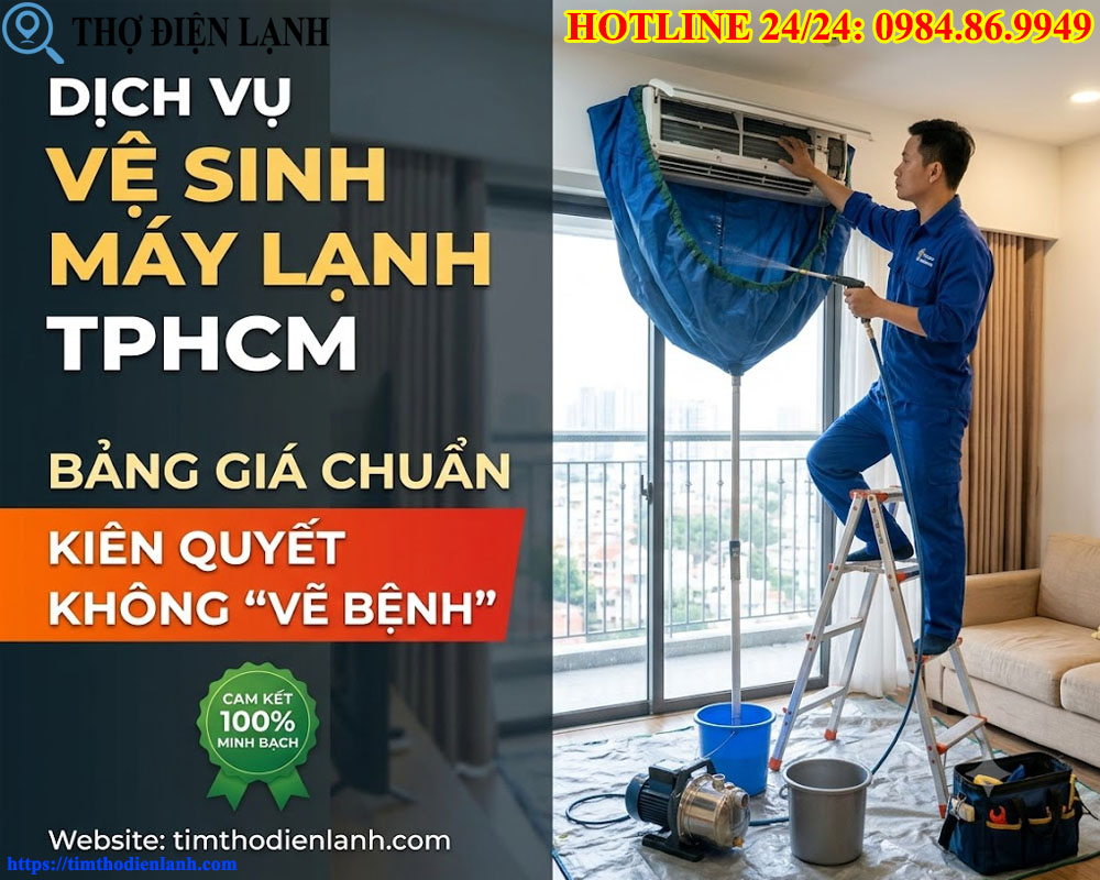 Dịch Vụ Vệ Sinh Máy Lạnh TPHCM