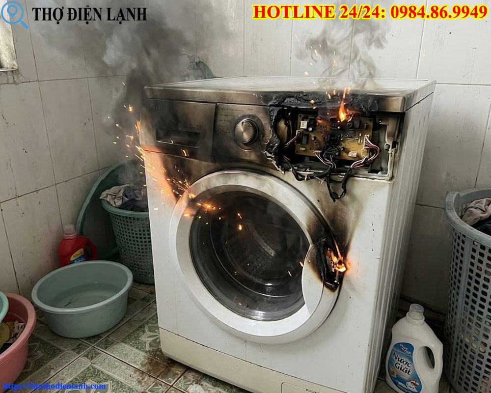 Hậu Quả Khi Thay Bo Mạch, Công Tắc Cửa Máy Giặt Kém Chất Lượng