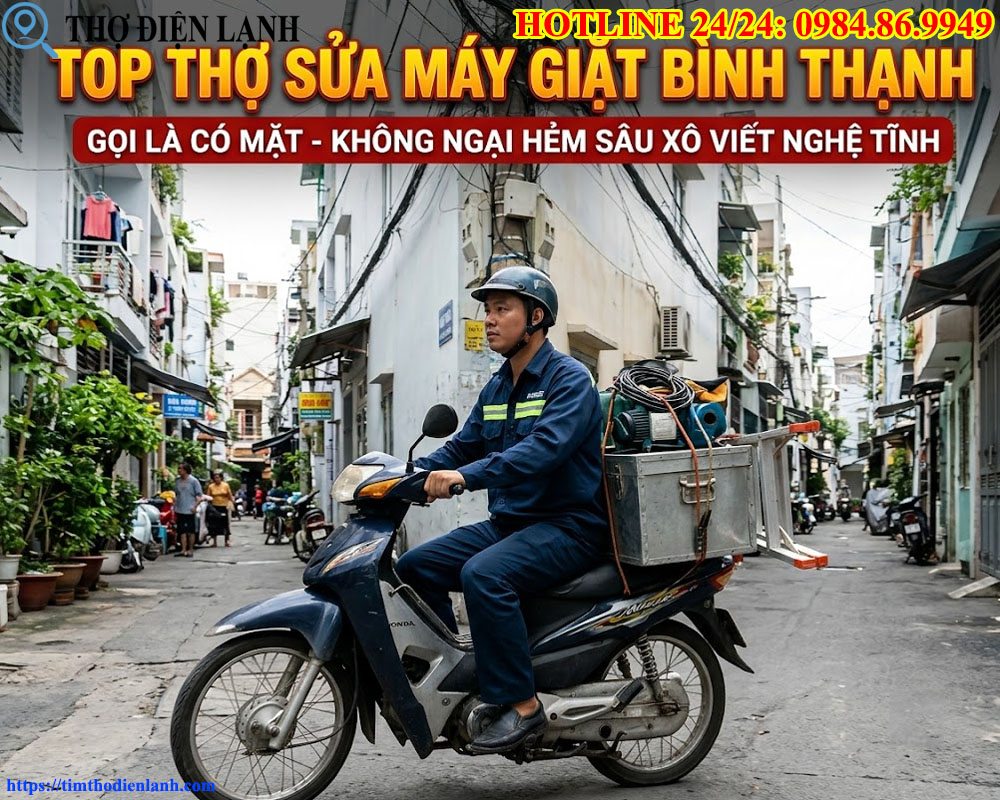Thợ Sửa Máy Giặt Bình Thạnh
