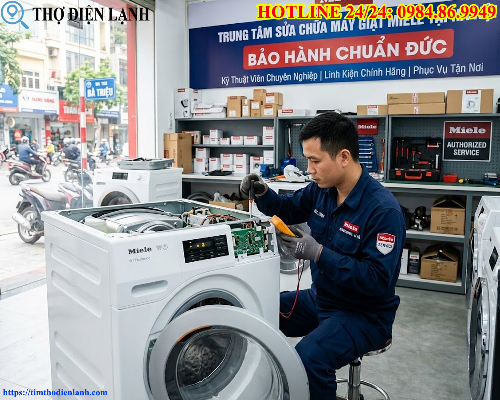 sửa chữa máy giặt Miele tại Hà Nội