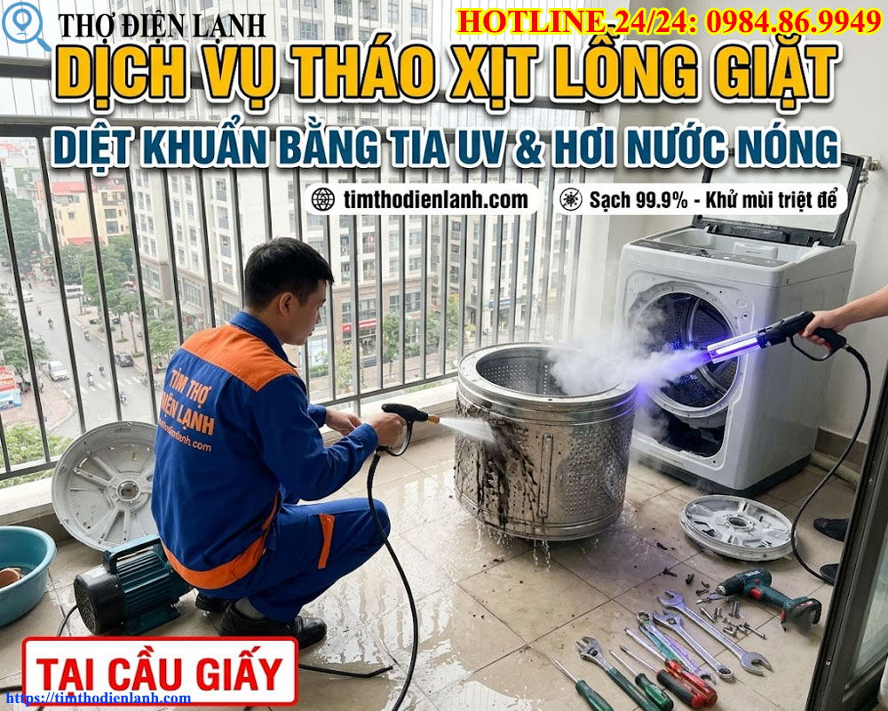 tháo xịt lồng giặt Diệt khuẩn bằng tia UV hơi nước nóng